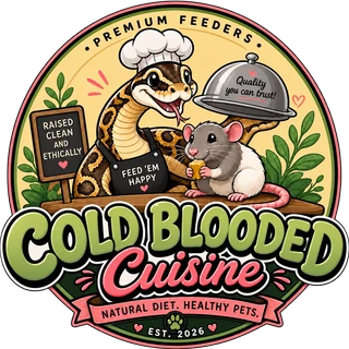 Cold Blooded Cuisine PREMIUM FEEDERS logo